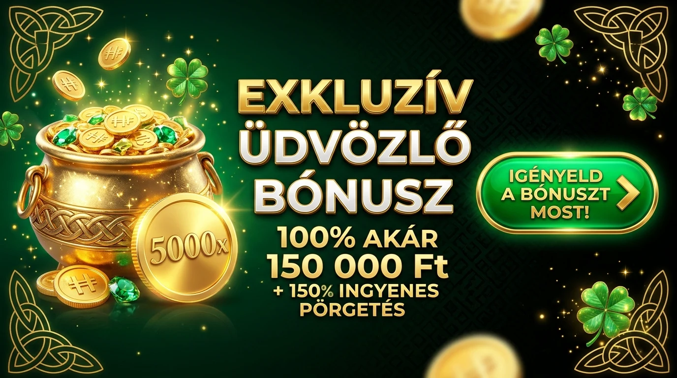 Exkluzív Üdvözlő Bónusz Amazing Link Riches 150 000 Ft